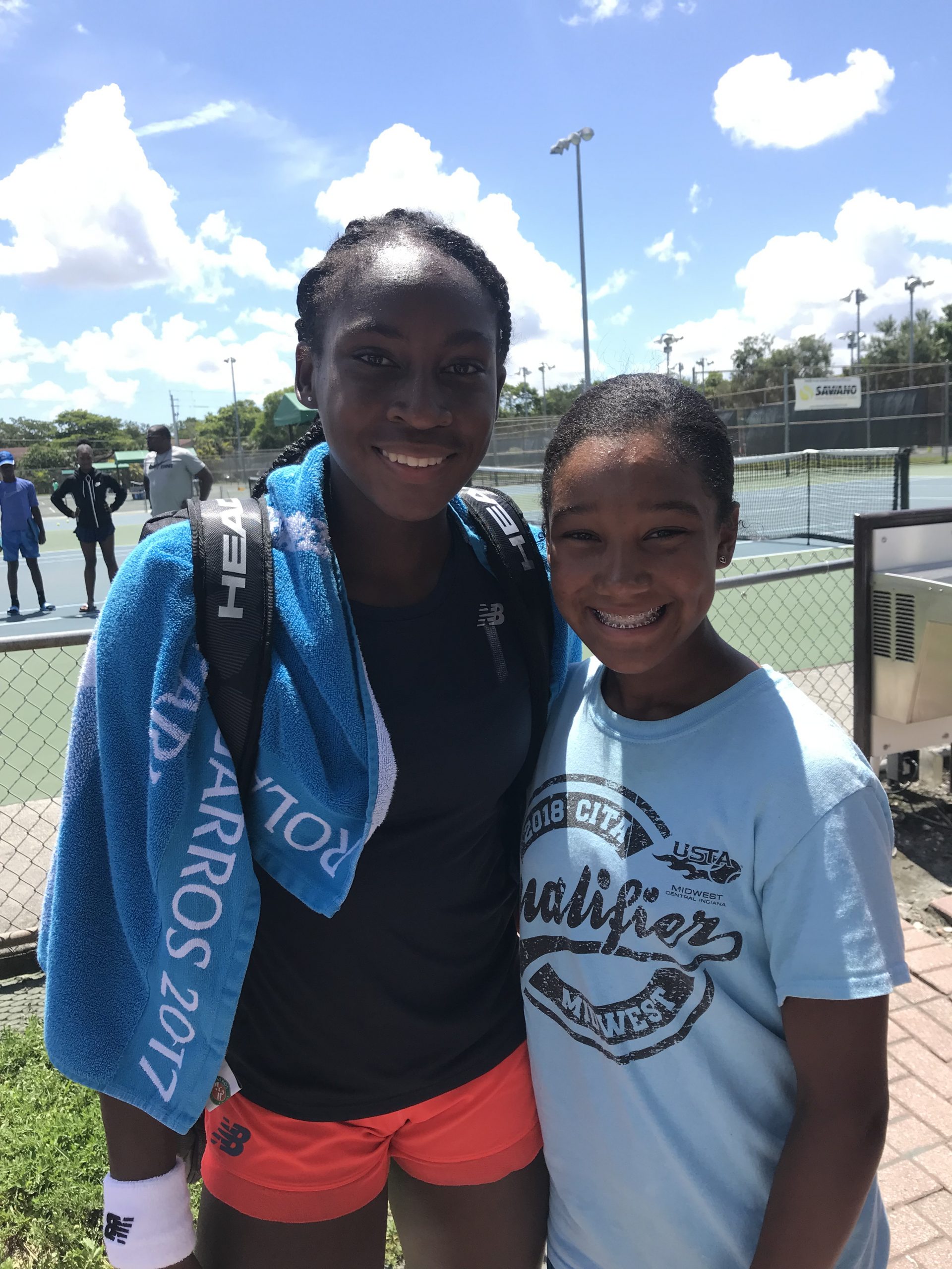 Coco Gauff & Isabelle Coco Gauff & Isabelle